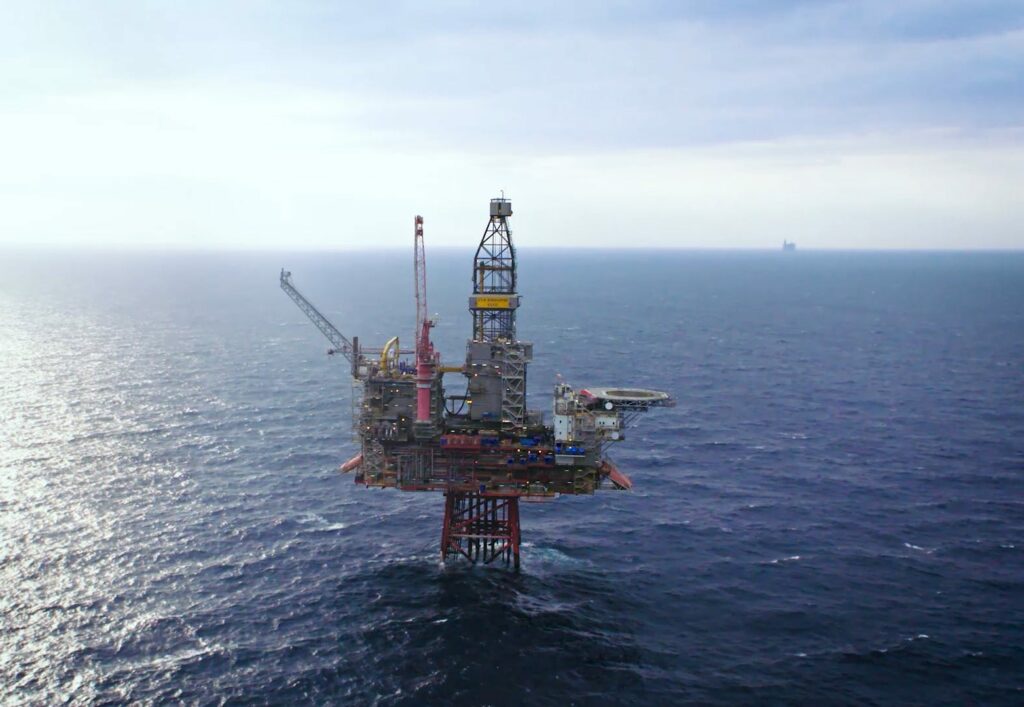 Ringhorne platform. Photo.