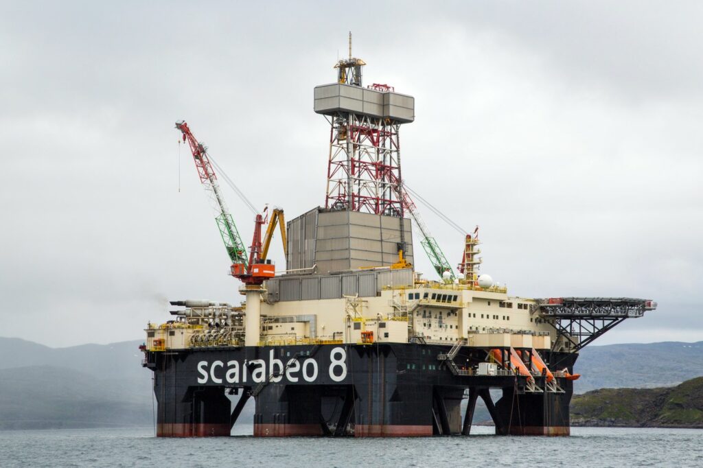 Scarabeo 8, semisubmersible drilling rig