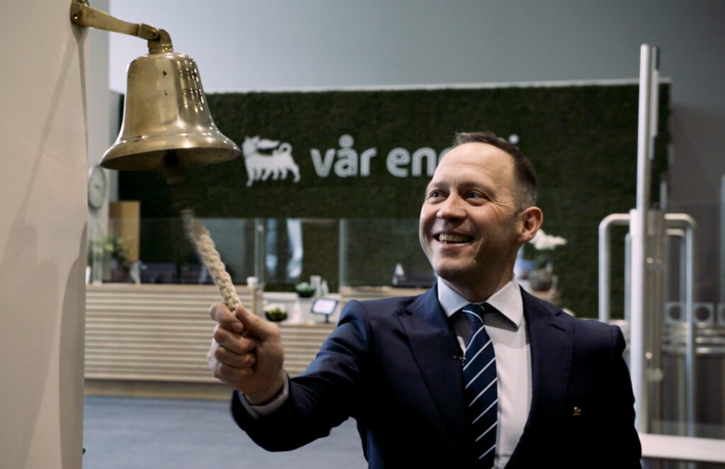 CEO Torger Rød ringer i børsbjella