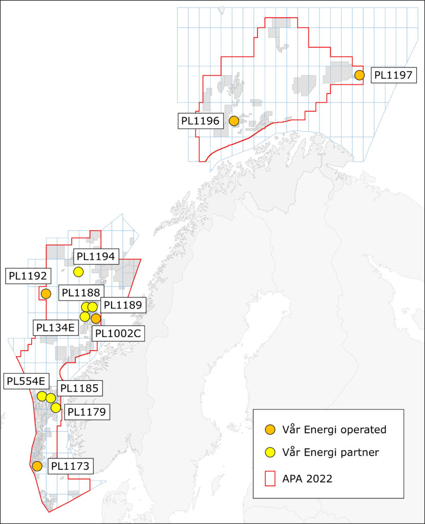 Map of NCS